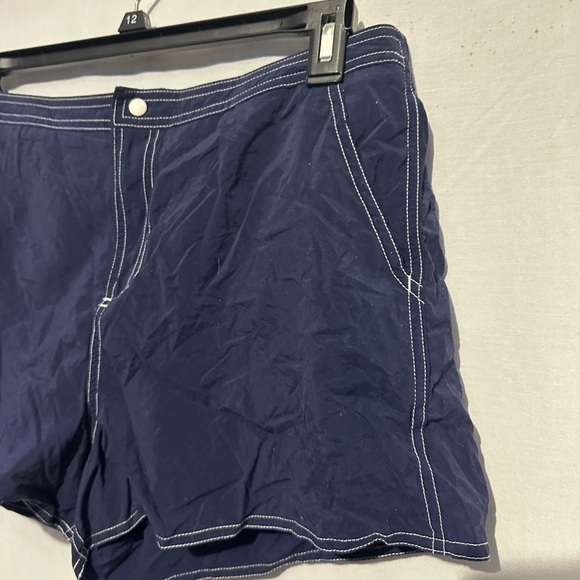 Beach House Blue and White Athletic Shorts Medium - Picture 2 of 4